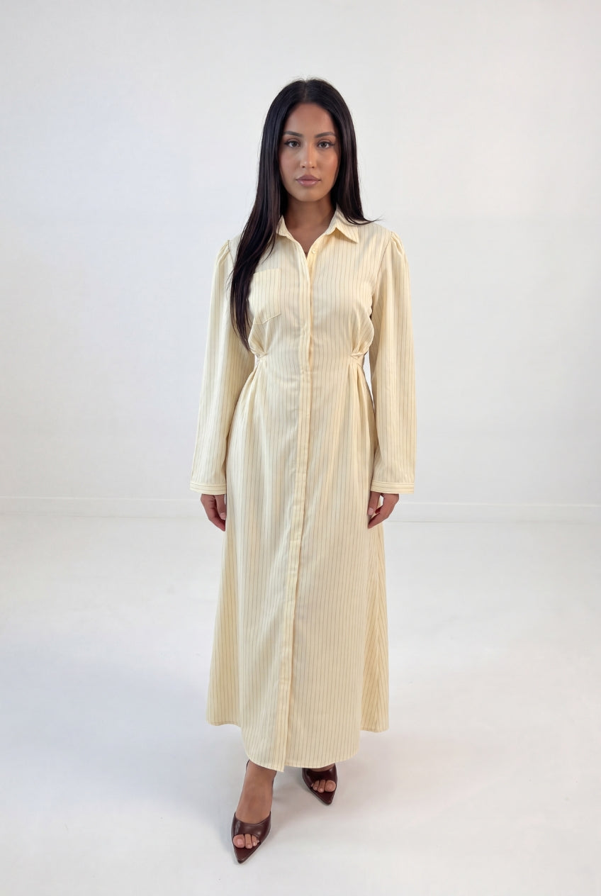 Classic Pinstripe Maxi