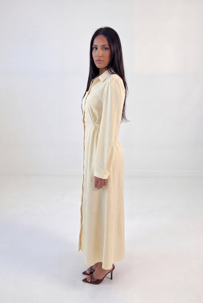 Classic Pinstripe Maxi