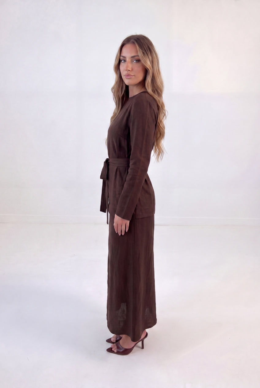Tie Waist Linen Co-ord