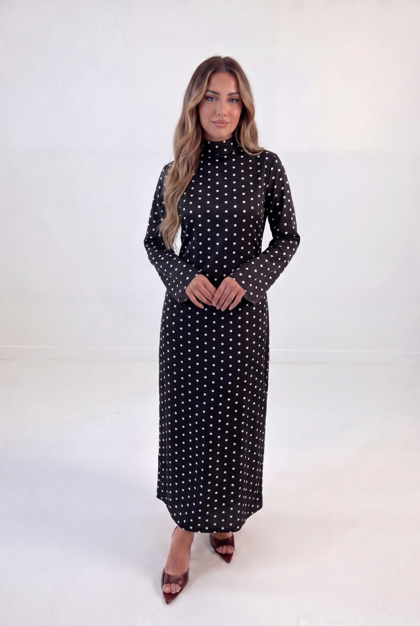 Classic Polka dot Maxi