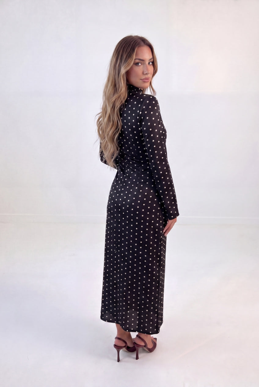 Classic Polka dot Maxi