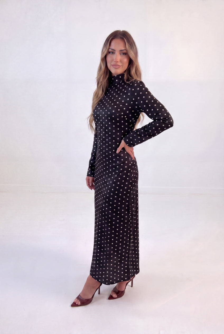 Classic Polka dot Maxi