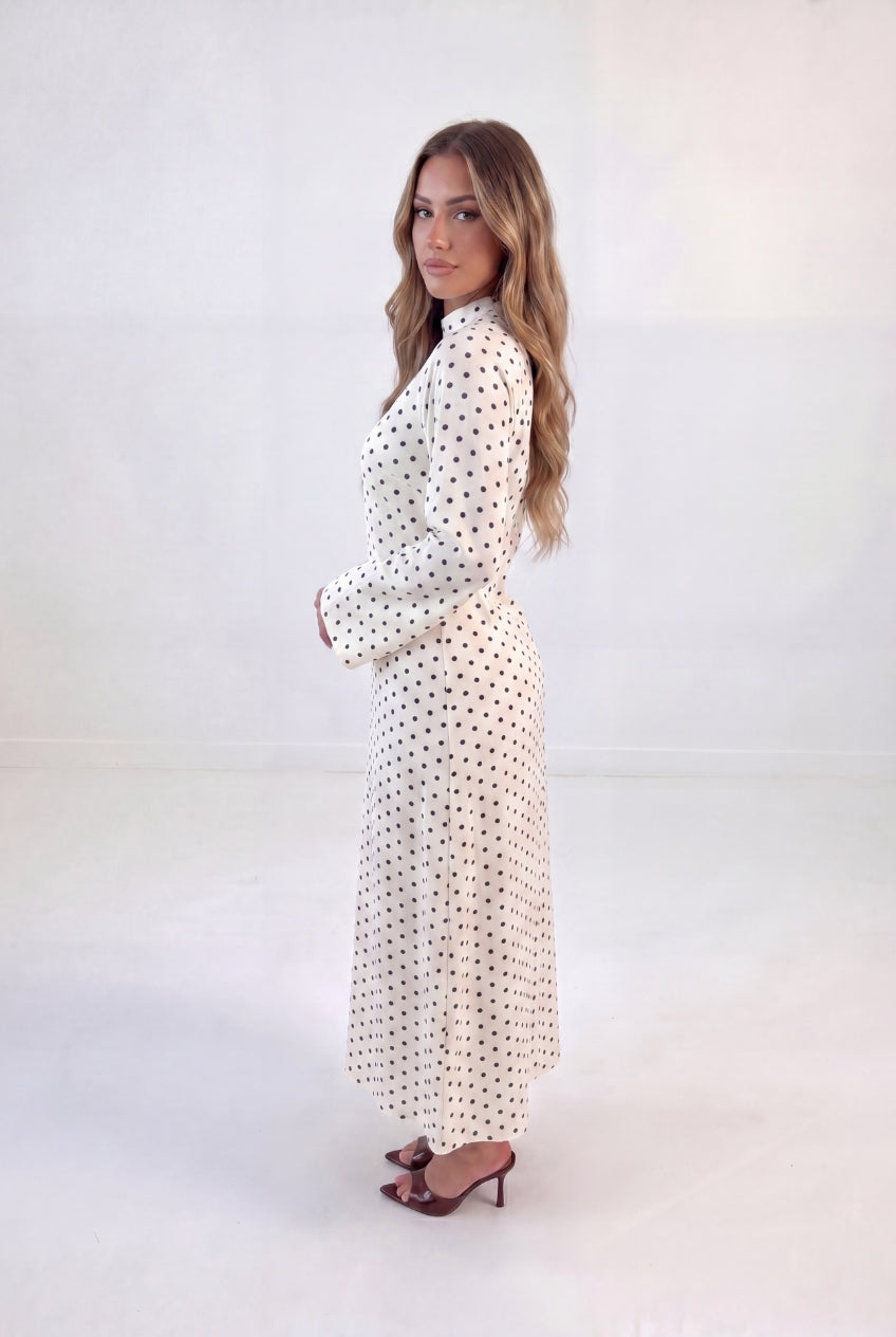 Classic Polka dot Maxi