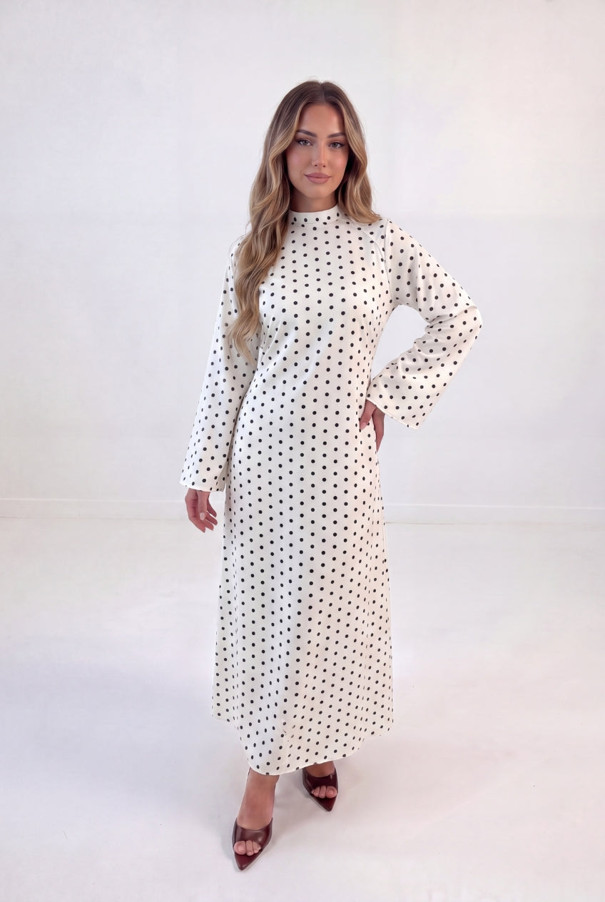 Classic Polka dot Maxi