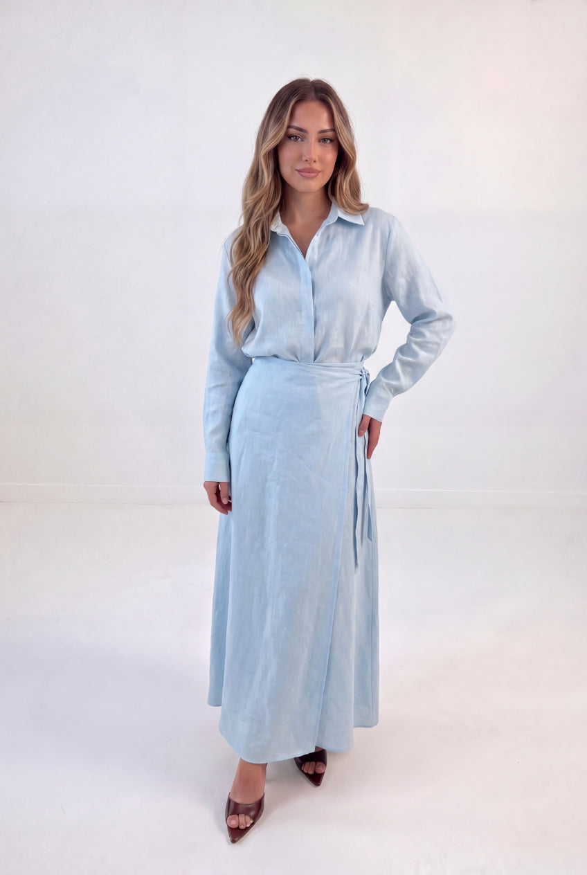 Soft Linen Skirt Co-ord