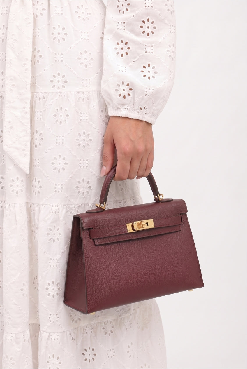 Mini Kelly - Maroon
