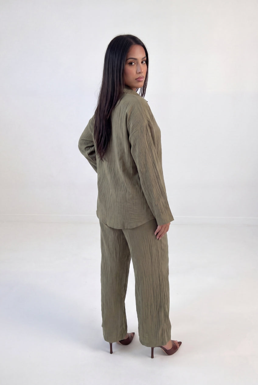 Relaxed Crinkle Co-ord