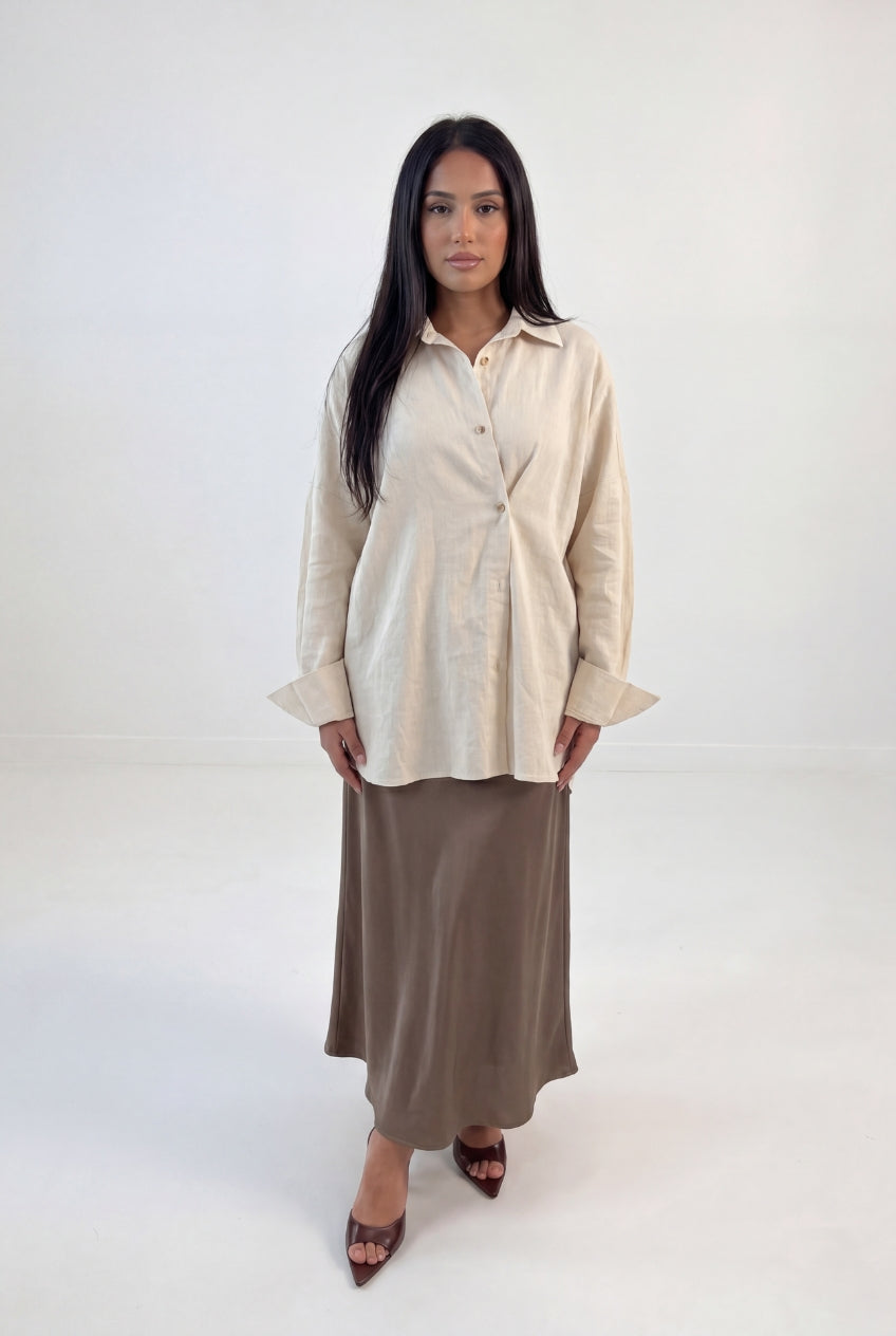Minimal Luxe Asymmetric Blouse