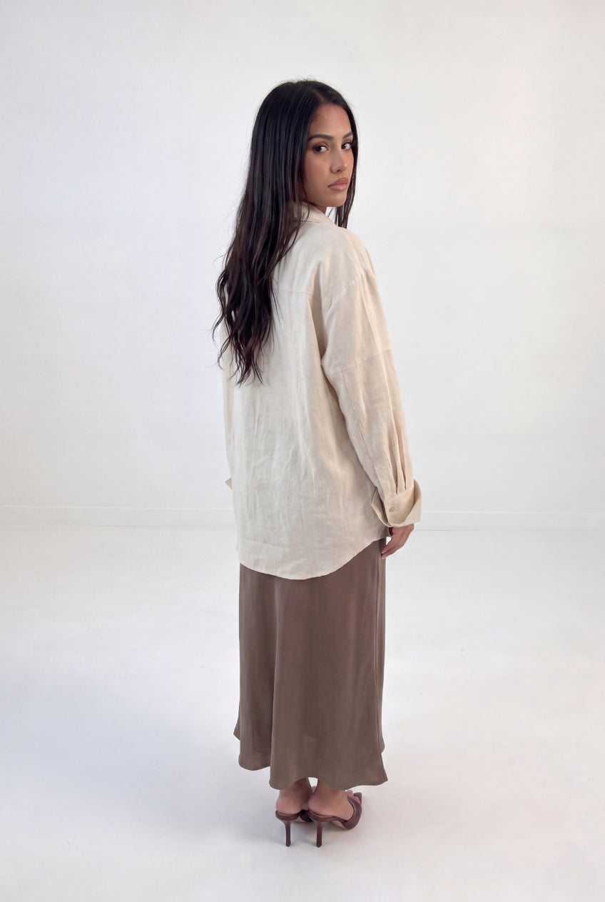 Minimal Luxe Asymmetric Blouse