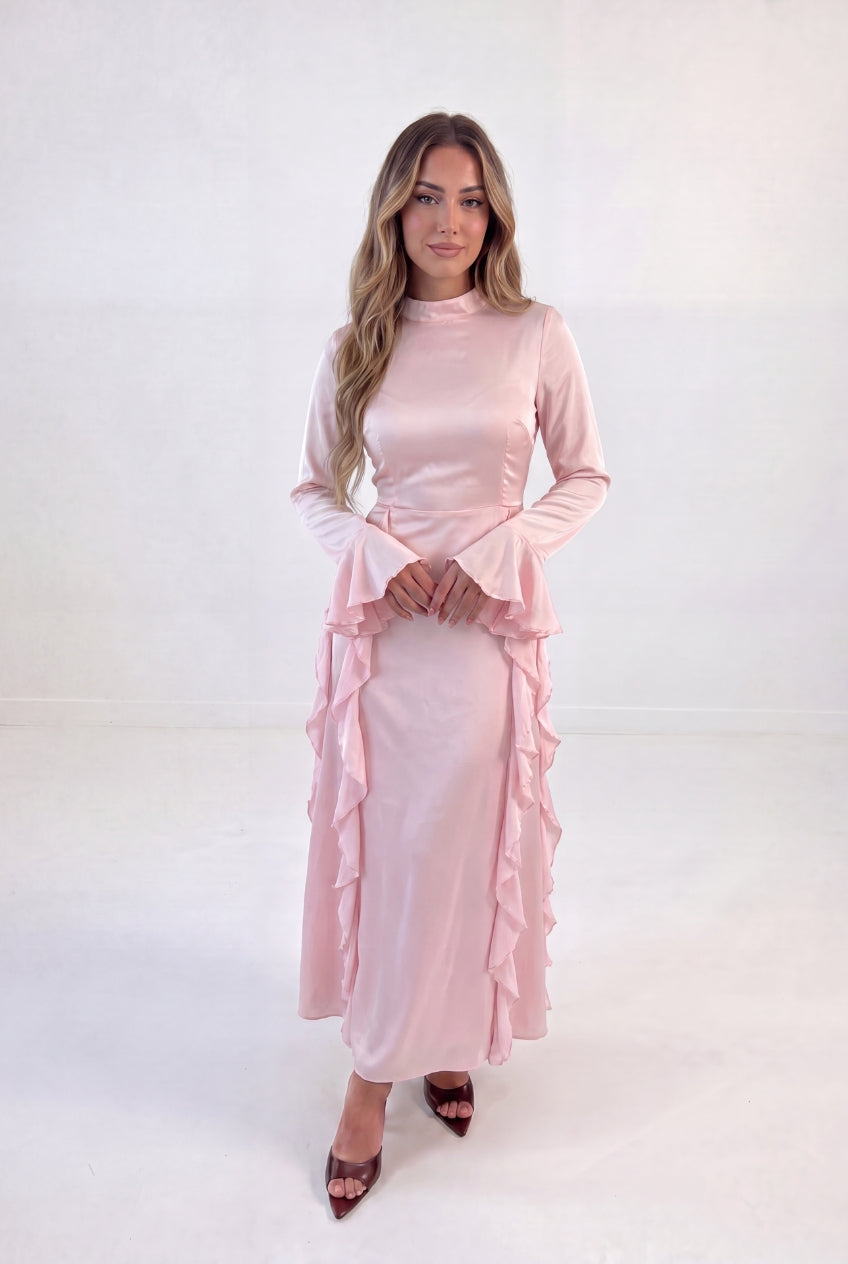 Cascade Frill Gown