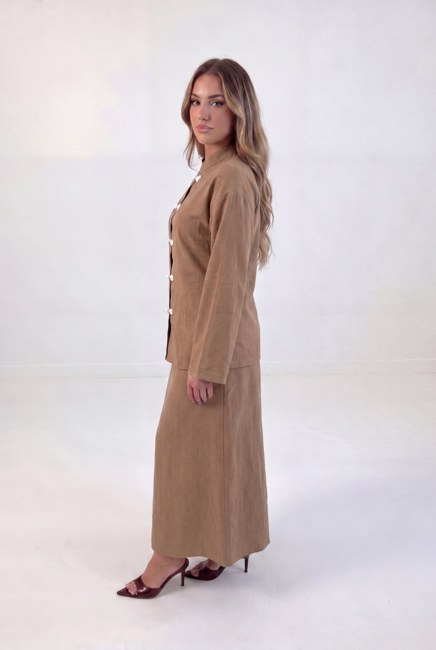 Knot Button Co-ord Set