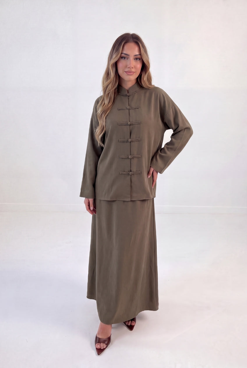 Oriental Knot Skirt Set