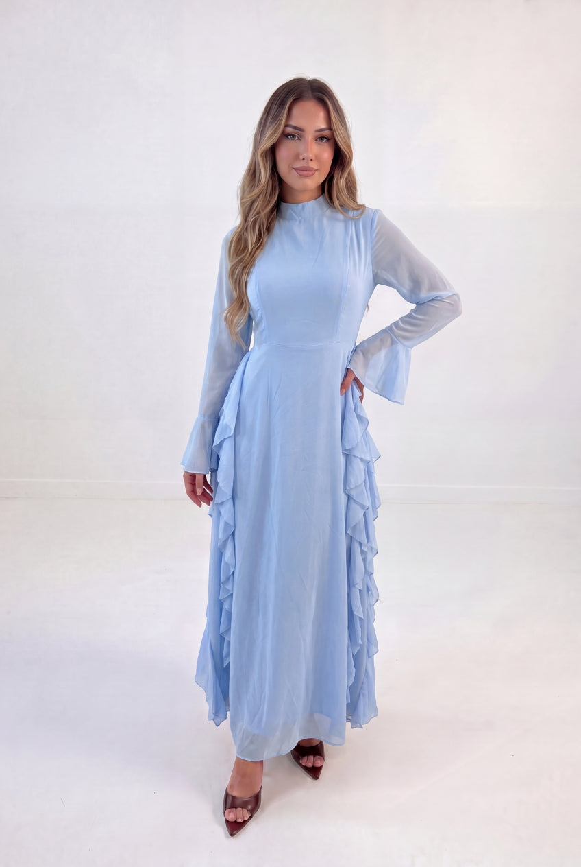 Cascade Frill Gown