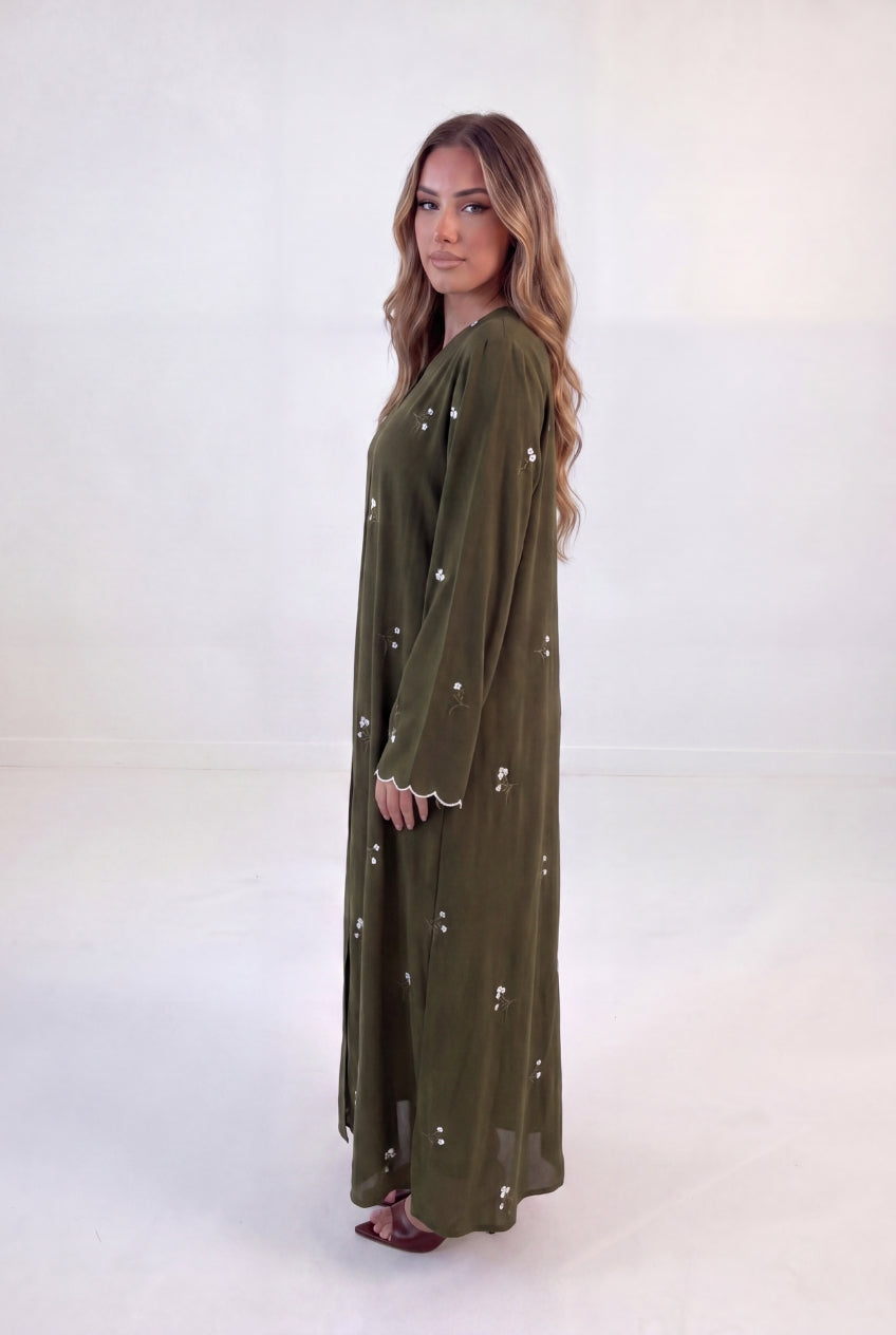 Floral Drape Cardigan