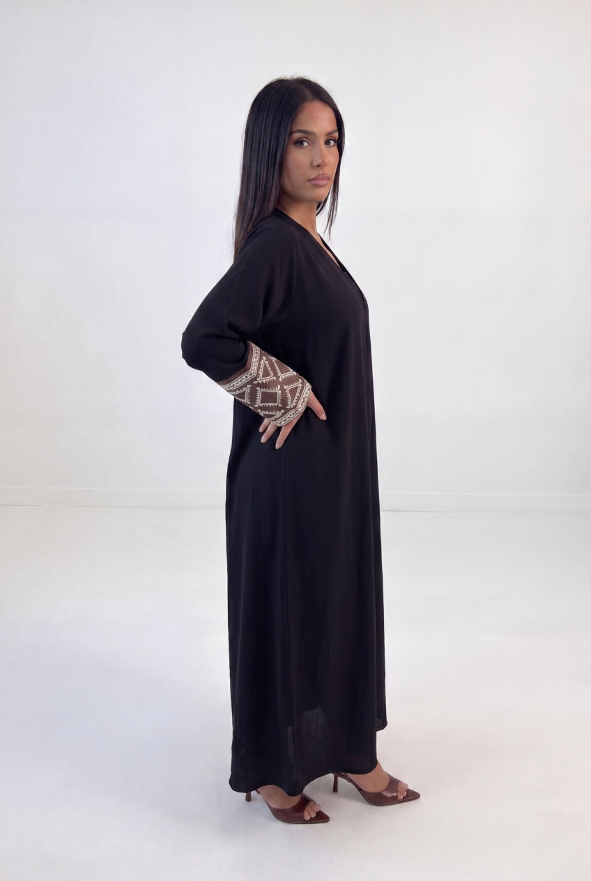 Tribal Cuff Abaya