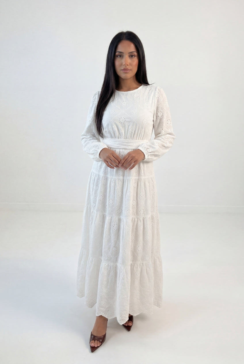 Eyelet Bloom Maxi