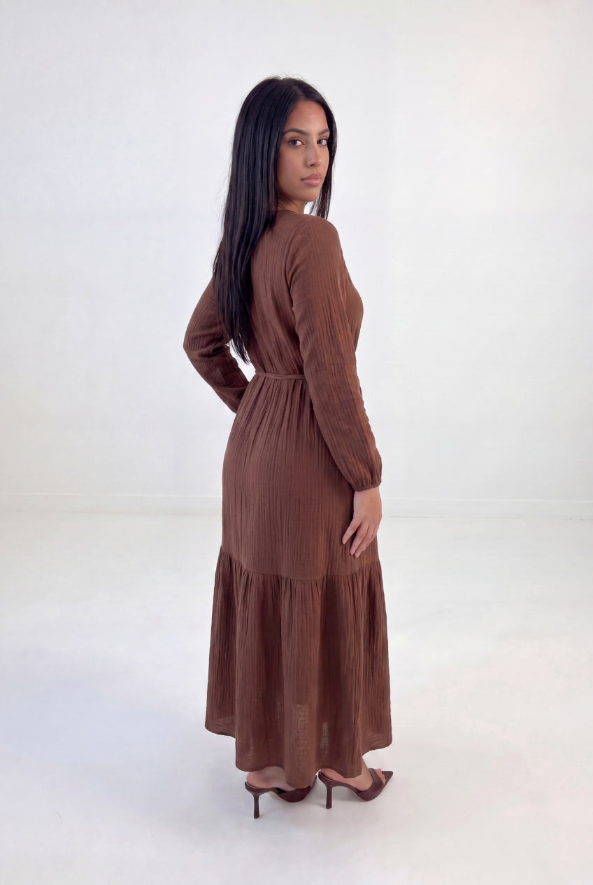 Crinkle Tier Maxi