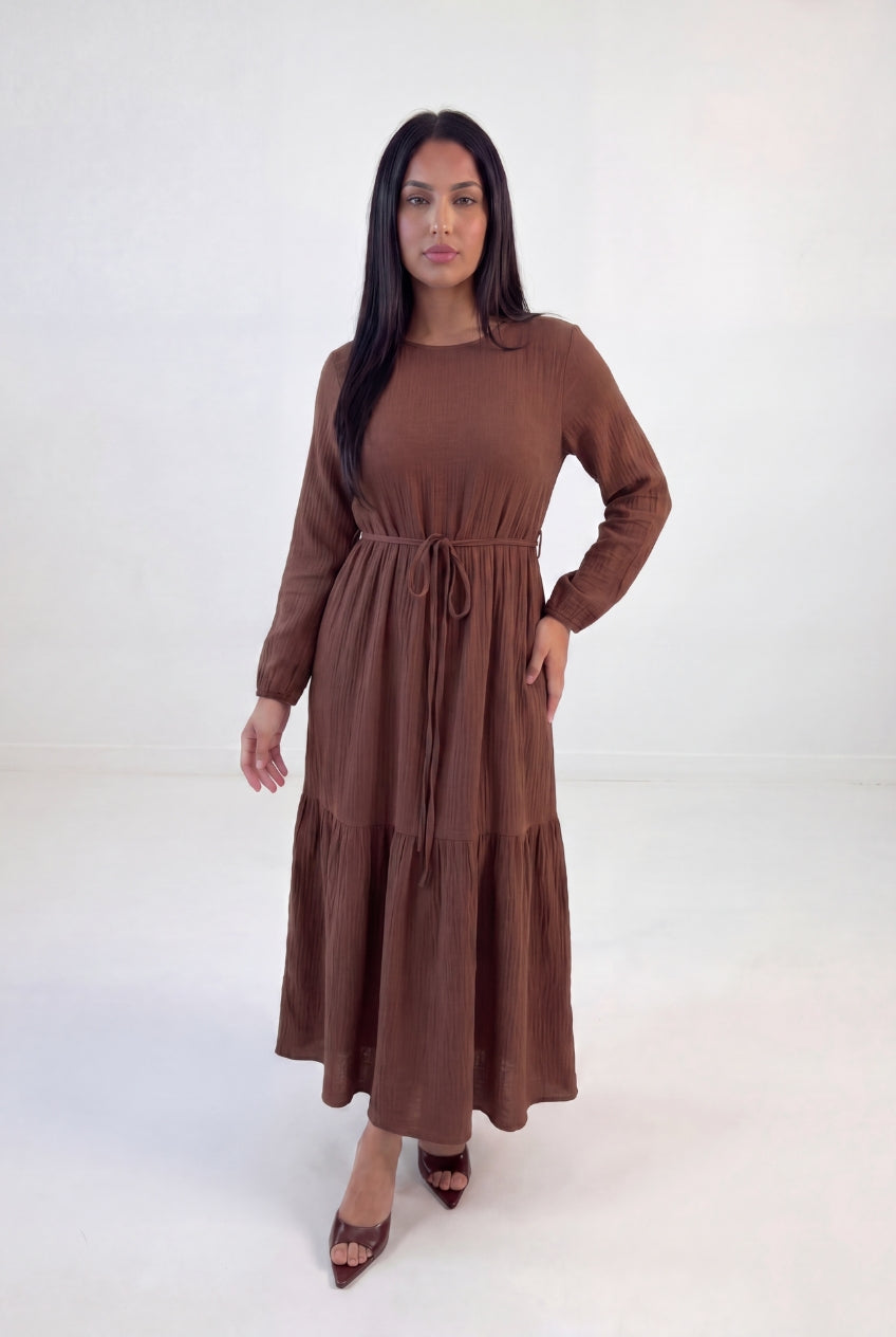 Crinkle Tier Maxi
