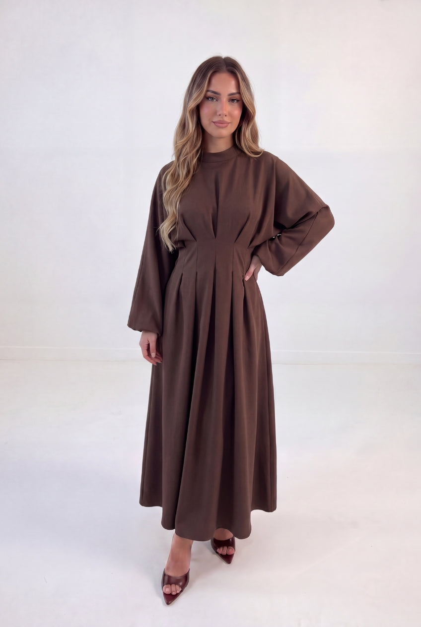 Gathered Waist Maxi