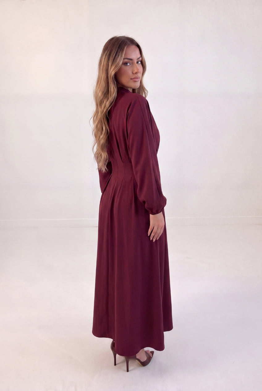 Gathered Waist Maxi