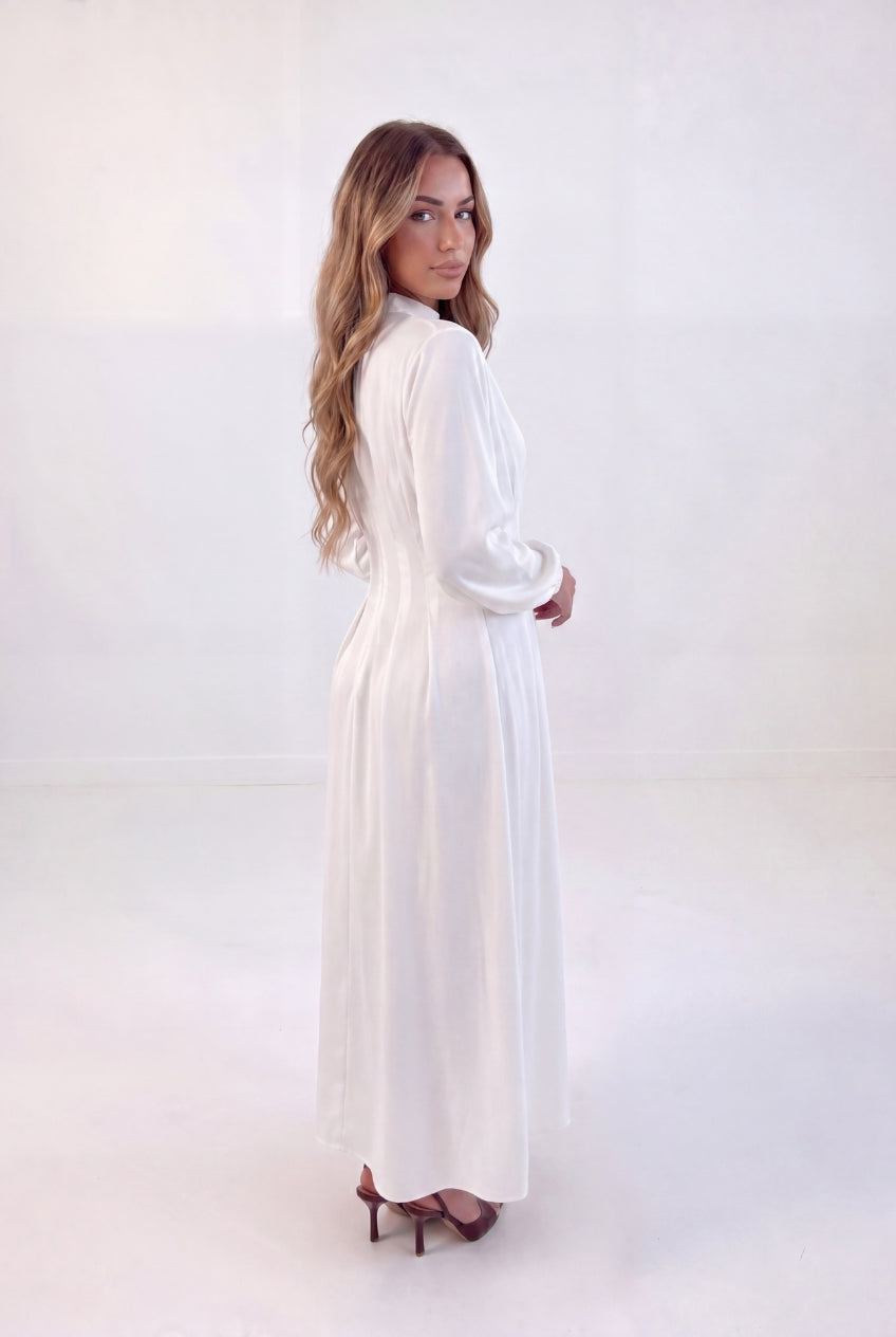 Gathered Waist Maxi