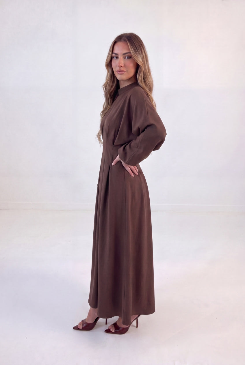 Gathered Waist Maxi
