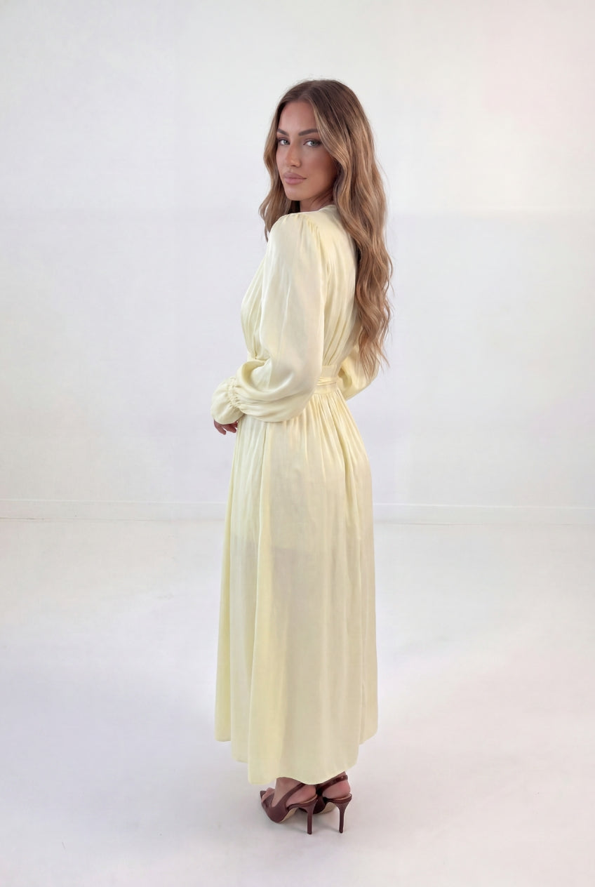 Ruched Empire Dress