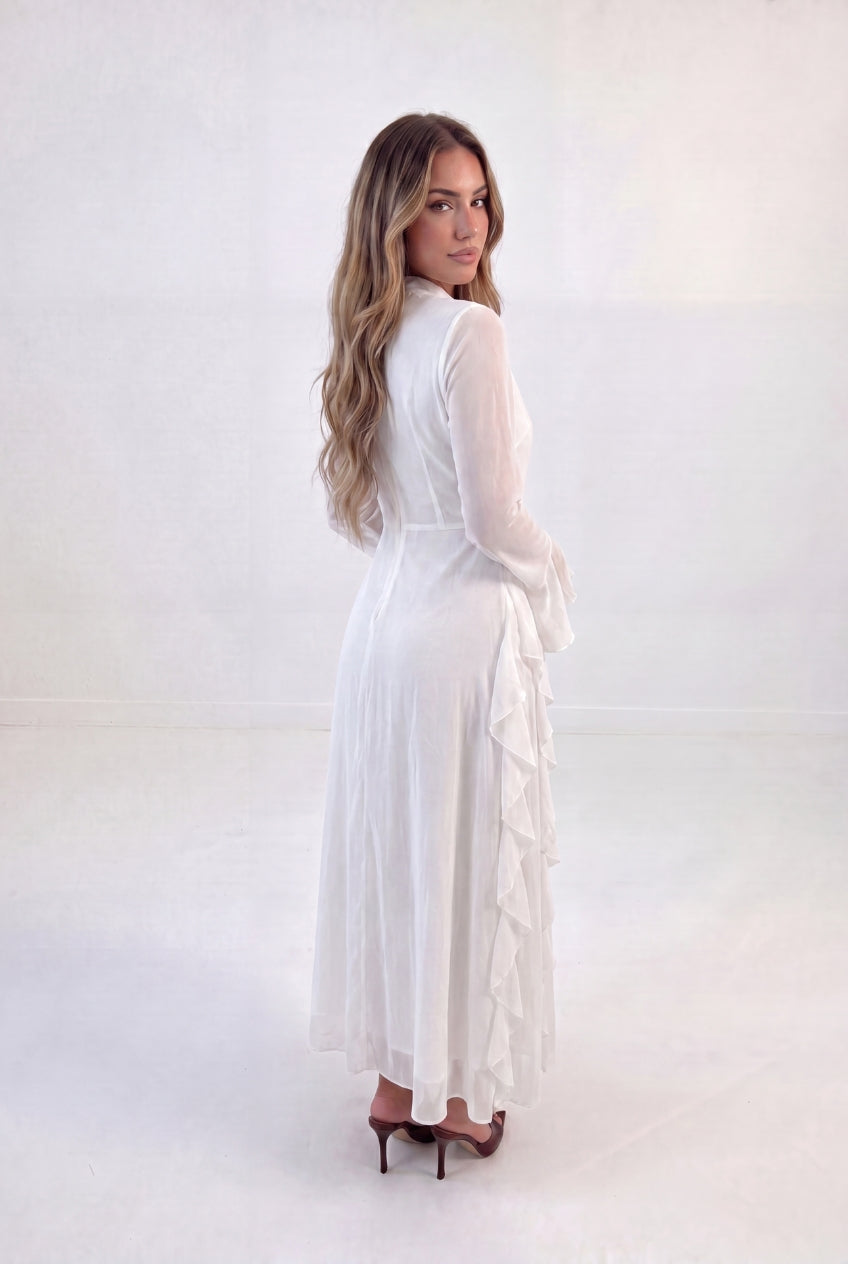 Cascade Frill Gown