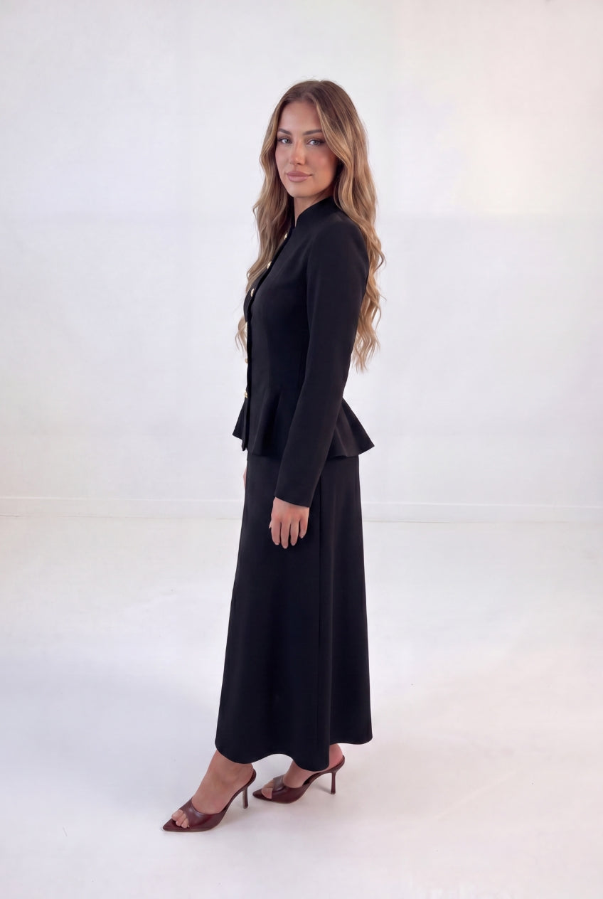 Structured Peplum Set