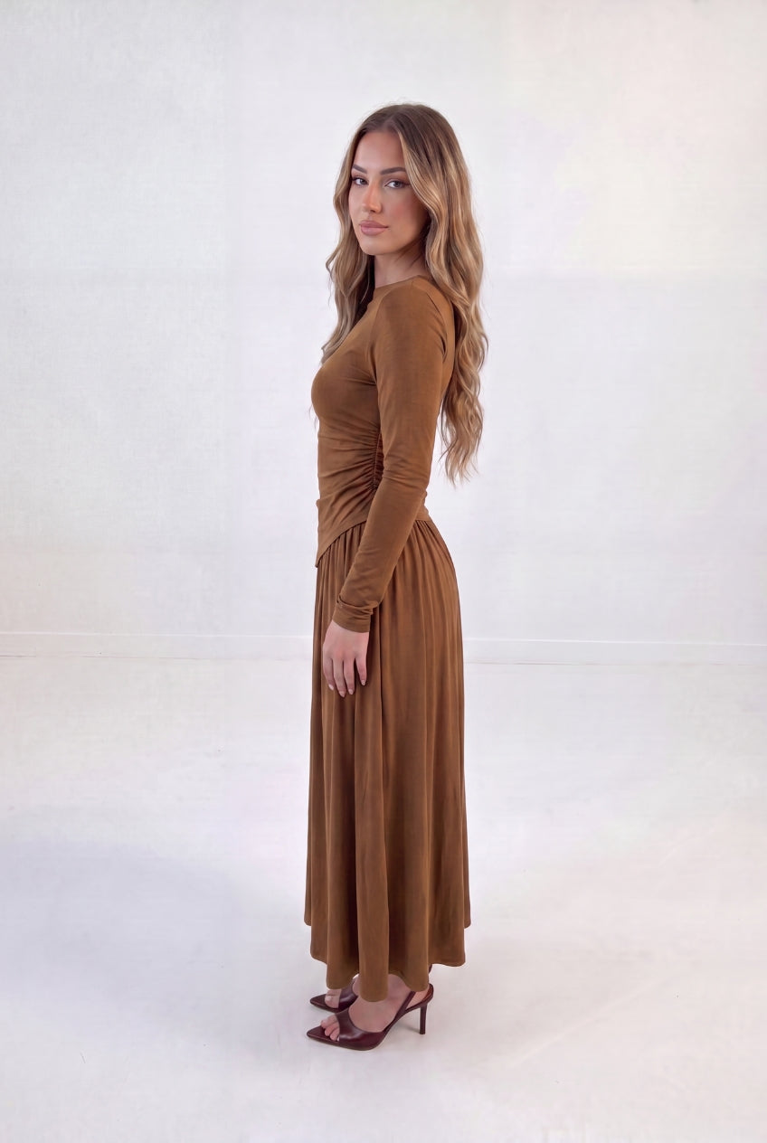 Soft Ruche Maxi Co-ord