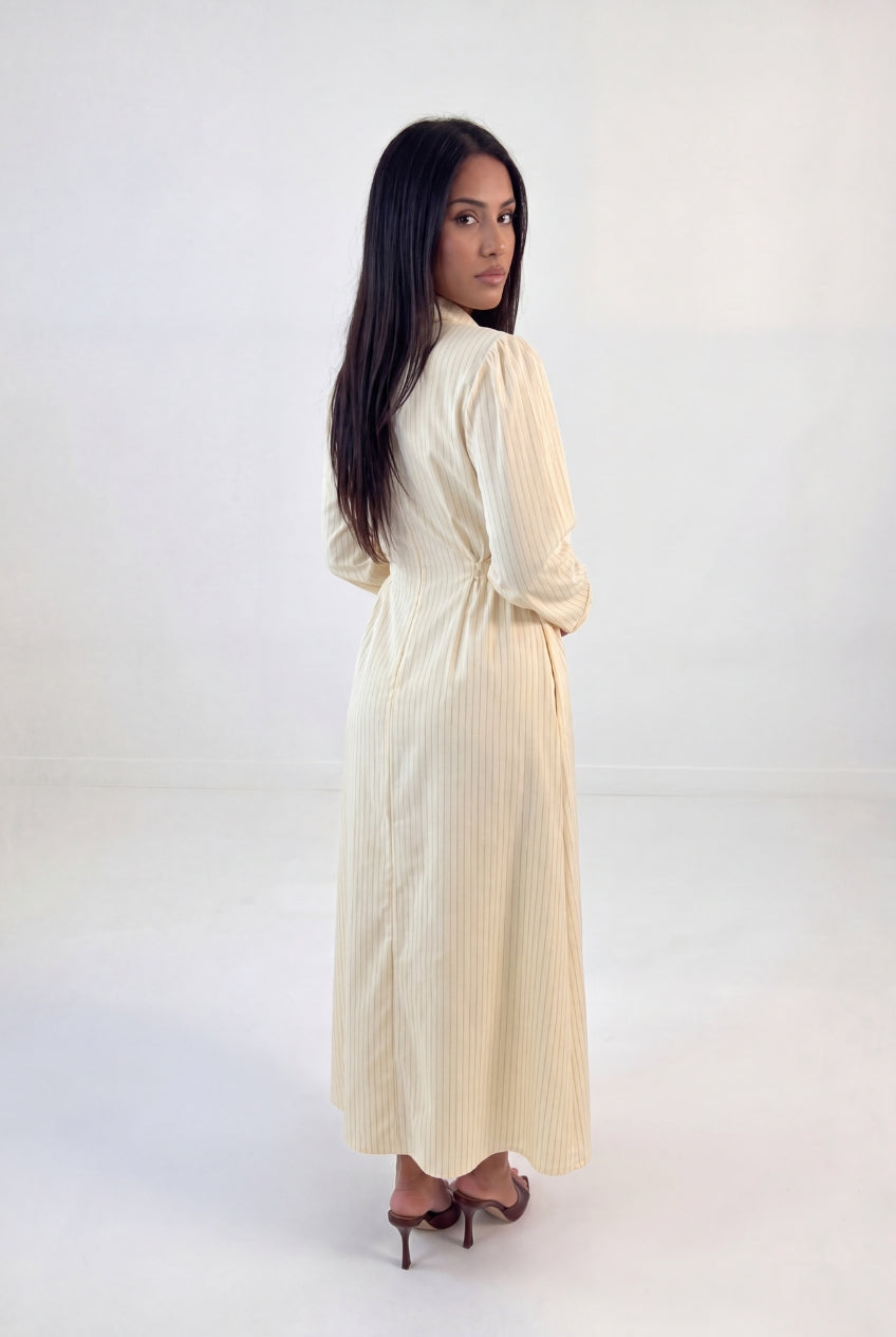 Classic Pinstripe Maxi