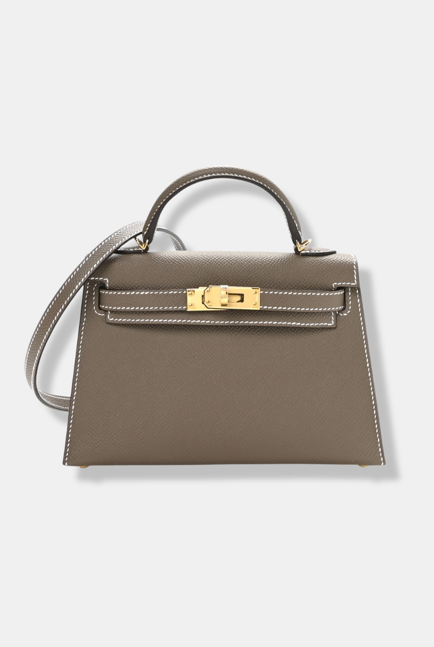 Mini Kelly - Taupe