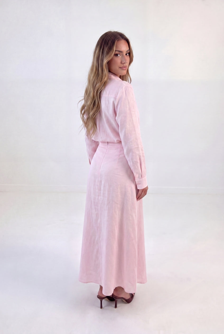 Soft Linen Skirt Co-ord