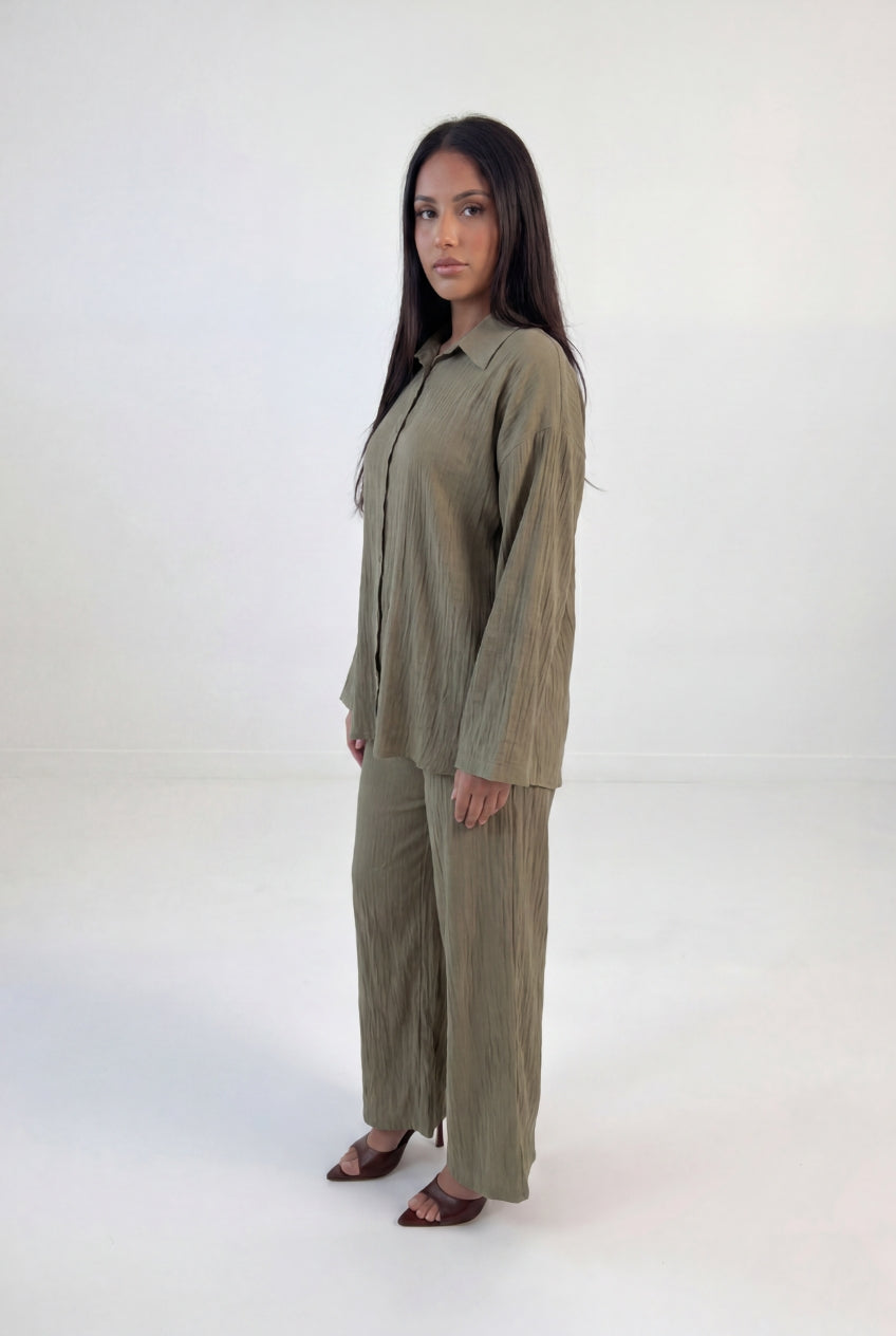 Relaxed Crinkle Co-ord