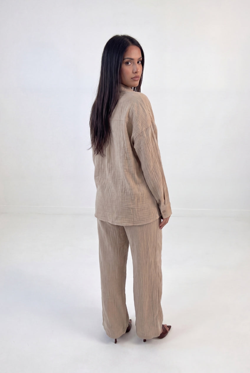 Relaxed Crinkle Co-ord