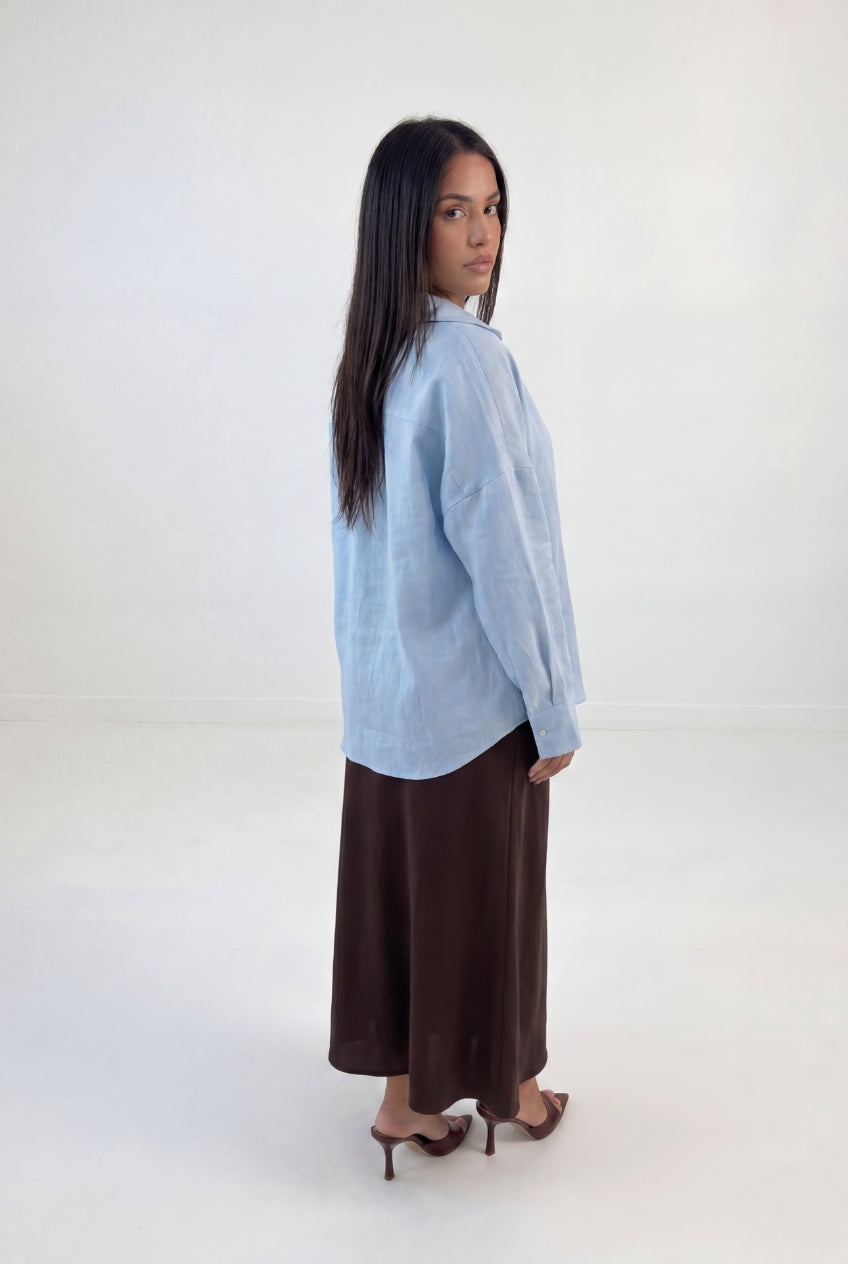 Minimal Luxe Asymmetric Blouse