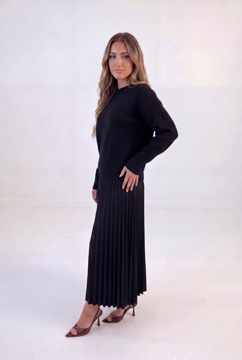 Knit Accordion Co-ord