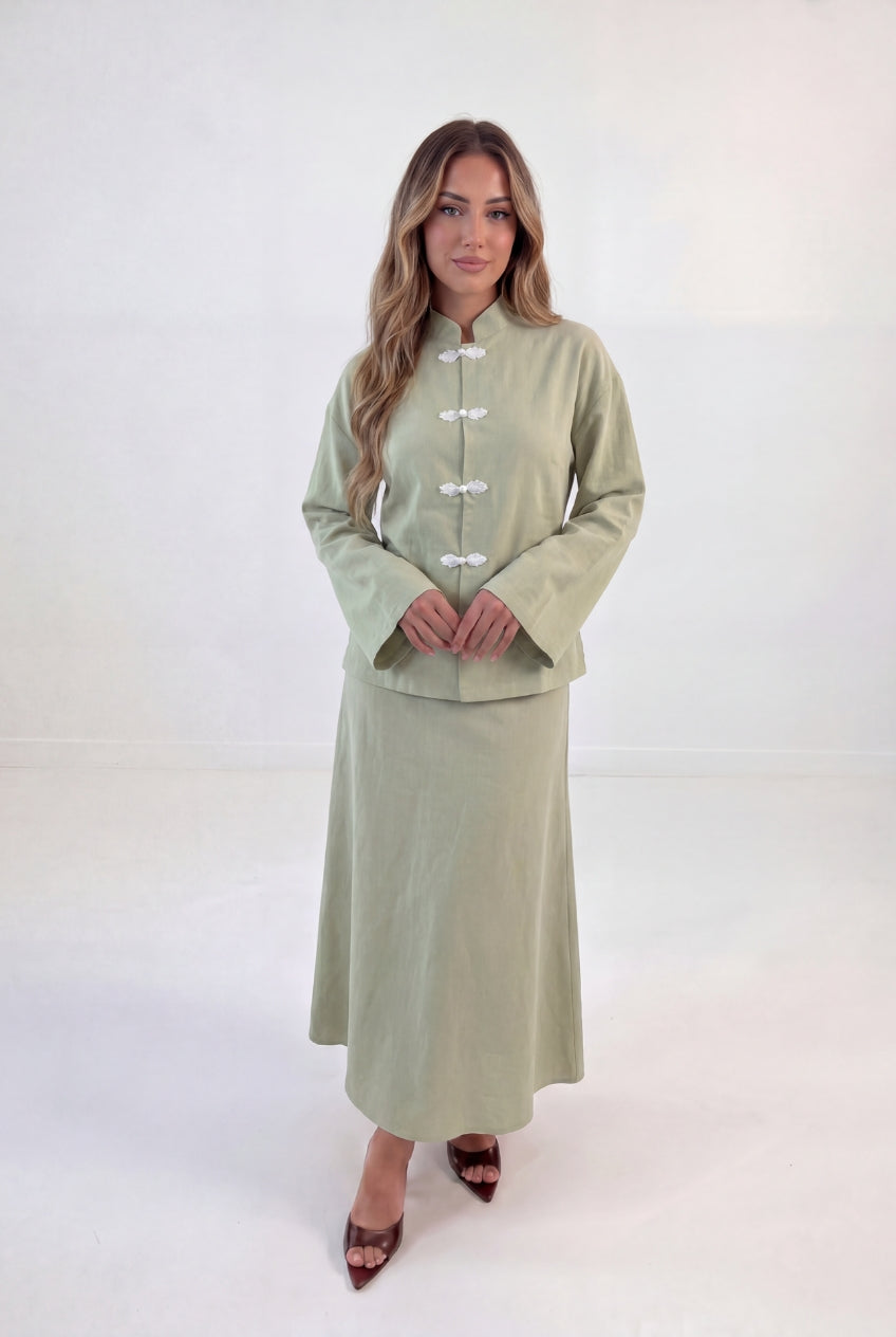 Knot Button Co-ord Set