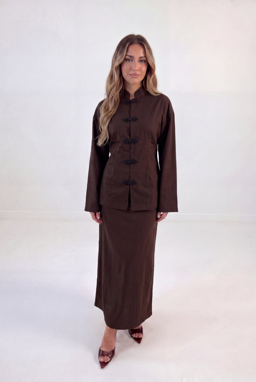 Knot Button Co-ord Set