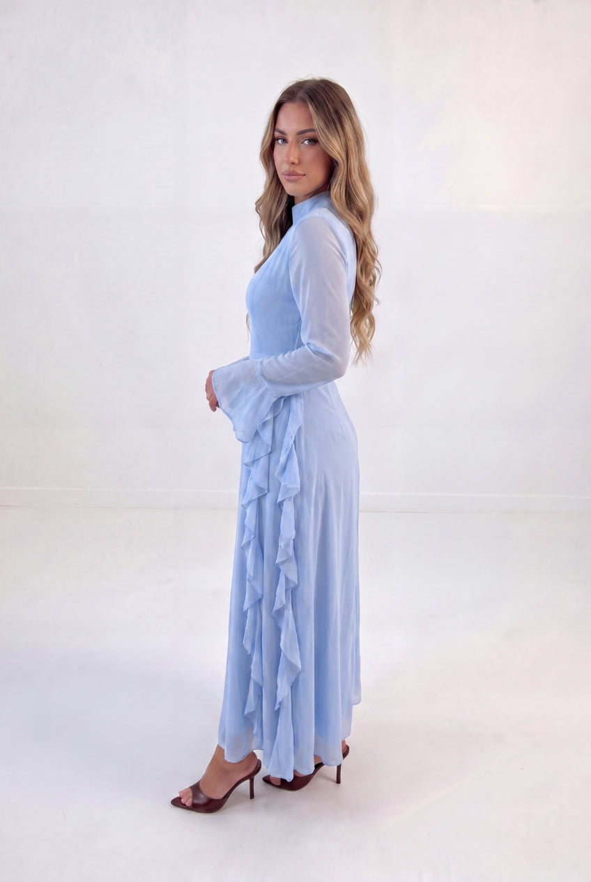 Cascade Frill Gown