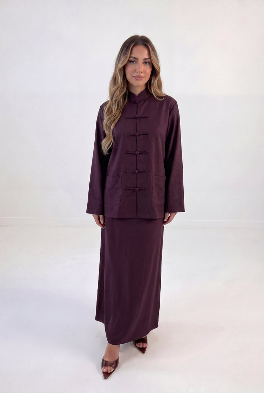 Oriental Knot Skirt Set