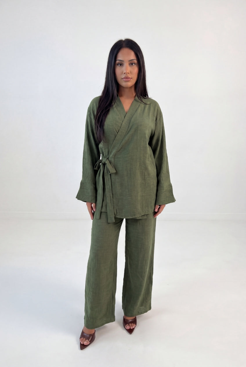 Wrap Flare Co-ord