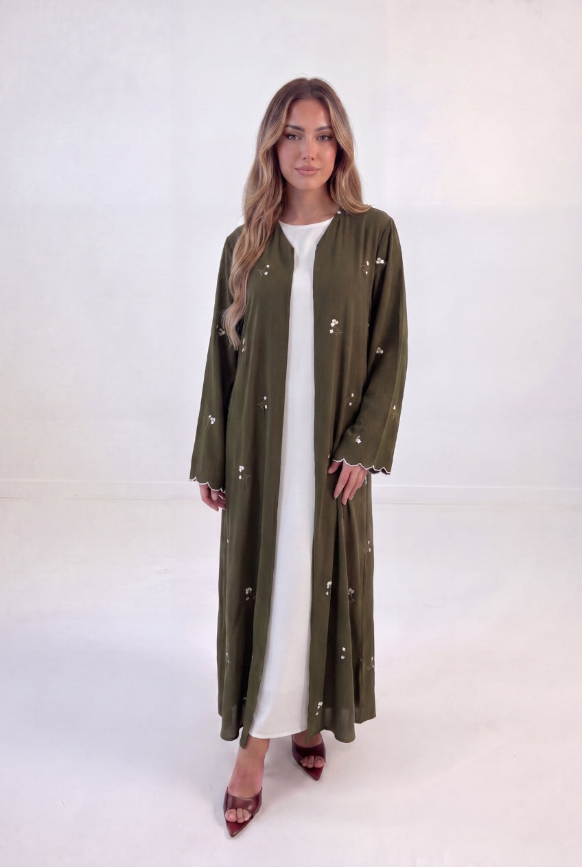 Floral Drape Cardigan