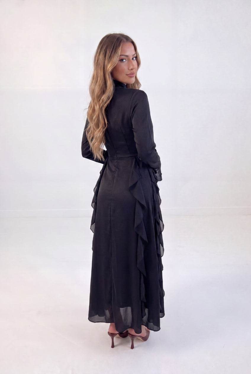 Cascade Frill Gown