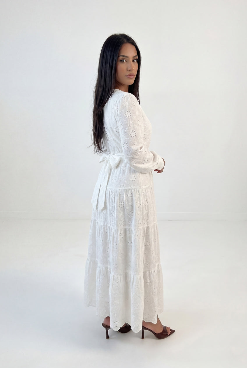 Eyelet Bloom Maxi
