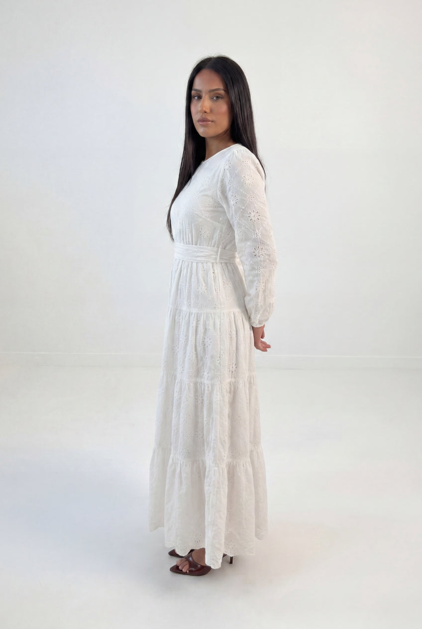 Eyelet Bloom Maxi