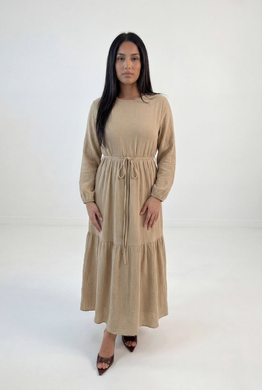 Crinkle Tier Maxi