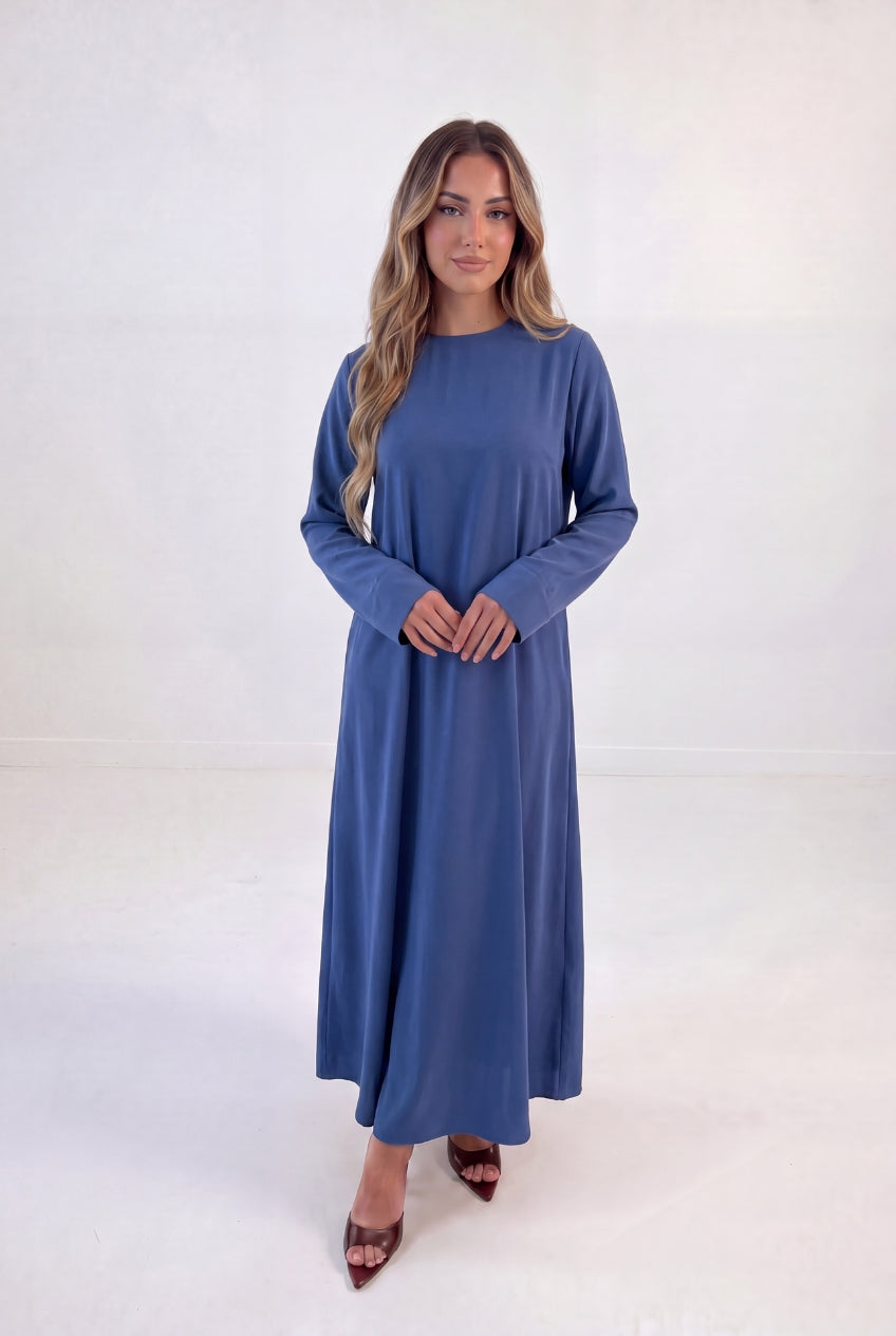 Mock Neck Pullover Maxi
