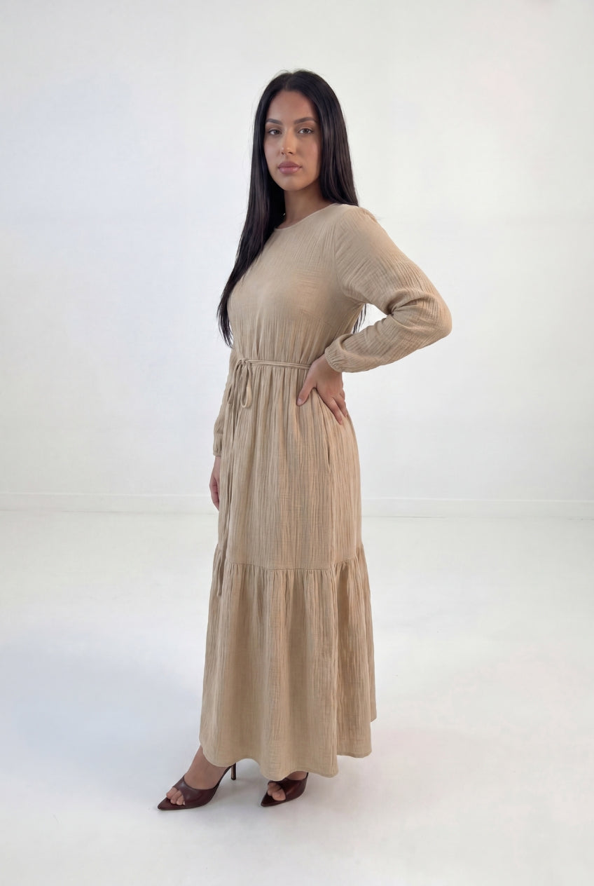 Crinkle Tier Maxi