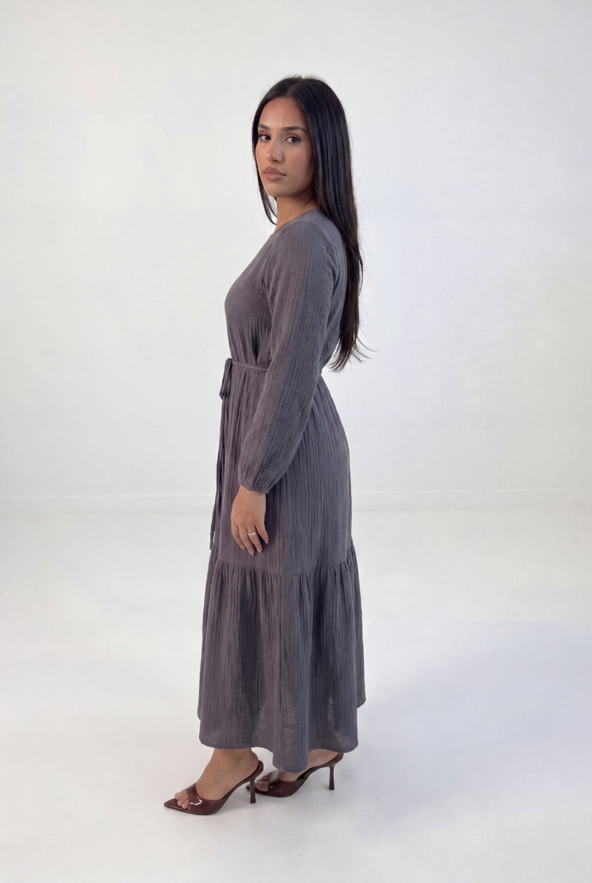 Crinkle Tier Maxi